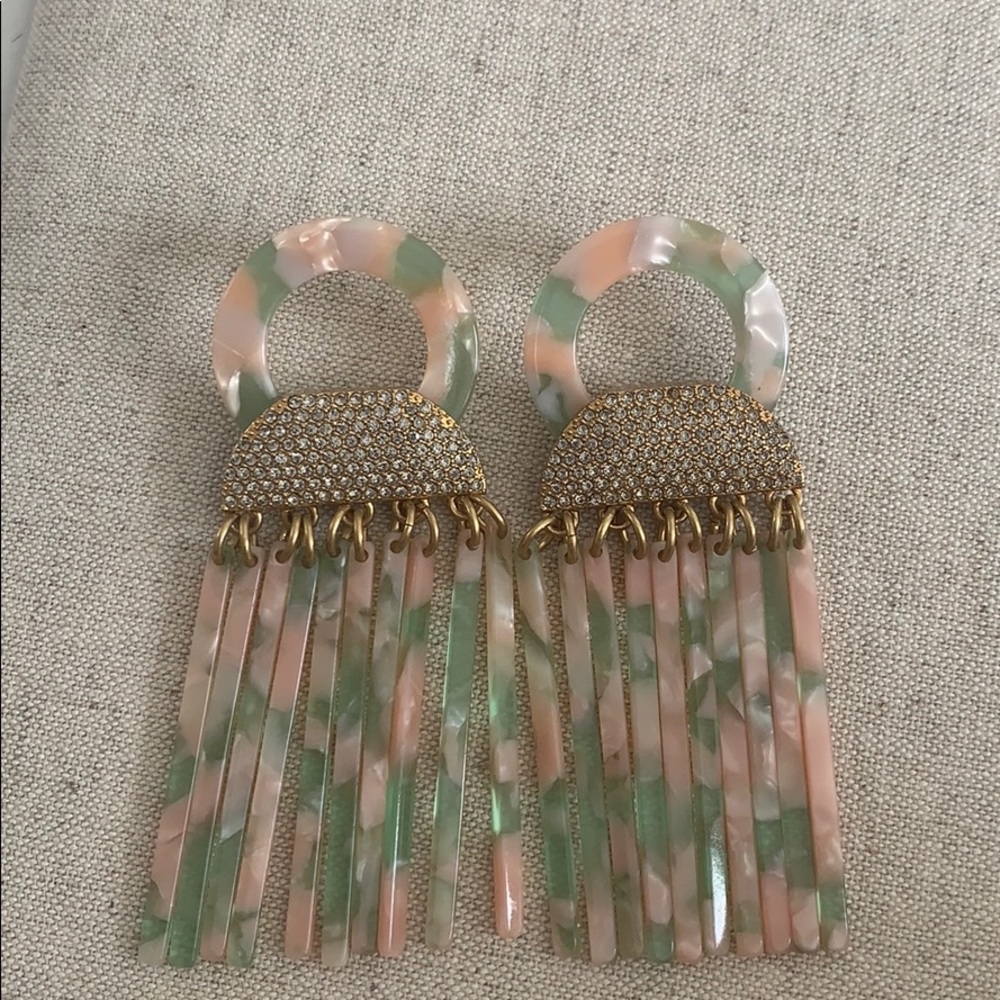 India Hicks- Pink Camo Earrings